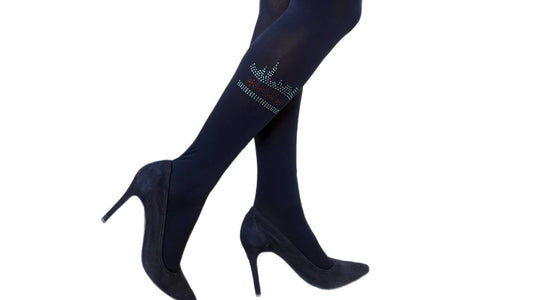 How to Style Rhinestone Tights: blog post Malka Chic