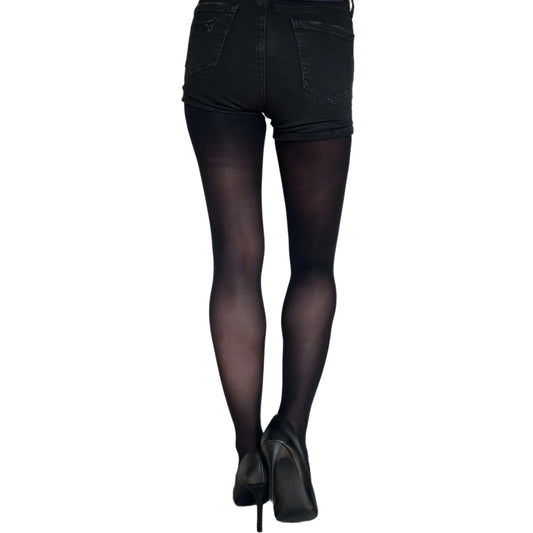 Black Opaque Tights for Women image 0