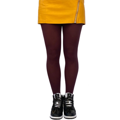 Damson Opaque Tights for Women image 1