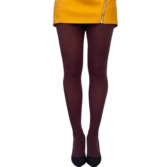 Damson Opaque Tights for Women image 0