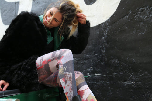 Printed Patterned Tights selection Malka Chic