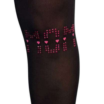 Gift tights with rhinestones by Malka Chic for Mother’s Day styling