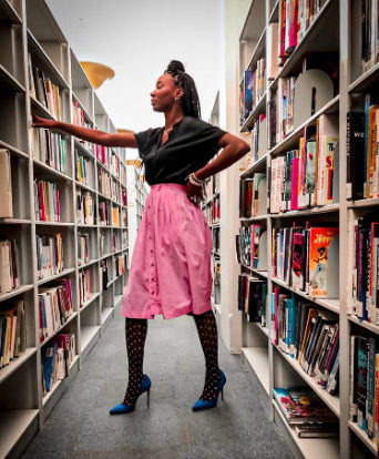 A Chicago-based brand offering unique fashion legwear.