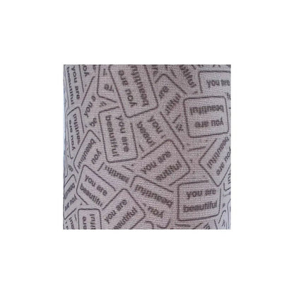 Malka Chic quote tights with positive message print